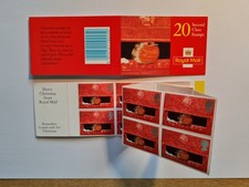 40 GENUINE ROYAL MAIL MINT UNUSED 19p CHRISTMAS 1995 STAMPS IN 2 BOOKLETS OF 20