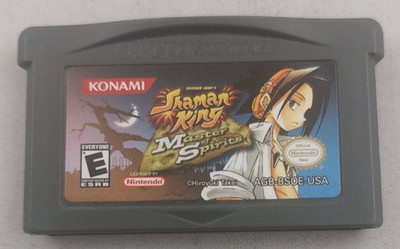 Shaman King: Master of Spirits (Nintendo Game Boy Advance, GBA 2004) Cart Only