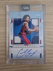 CADE CUNNINGHAM 2025 PANINI SIGNATURE SERIES CORNERSTONES PATCH AUTO SP 21/49