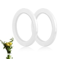 Clear Floral Tape, 2 Rolls 1/4" Wide Waterproof Floral Tape for Fresh Flowers...