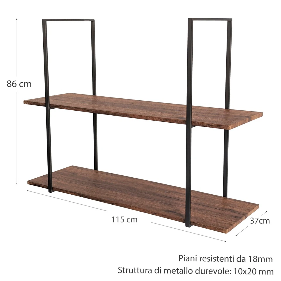 Étagère BAR SUSPENDUE Au Plafond Pour Bouteilles Fleurs Jardin Vertical Cuisine - Photo 2/4