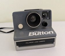 Polaroid The Button Land Camera Instant Film Camera  Untested 