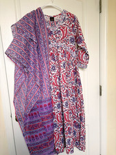 Gul Ahmed Women s Floral Print Salwar Kameez Set Multi-Color Size M