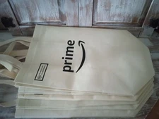 10 Reusable Large Amazon Prime Heavy Duty Shopping  Bags Groceries Bags