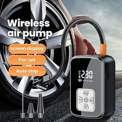 Digital Elektro Auto Reifenfüller Pumpe Tragbar 150 PSI Luftkompressor