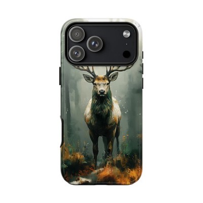 Phone Ink - iPhone | Galaxy | Pixel Case - Elk Buck Deer Wilderness Forest