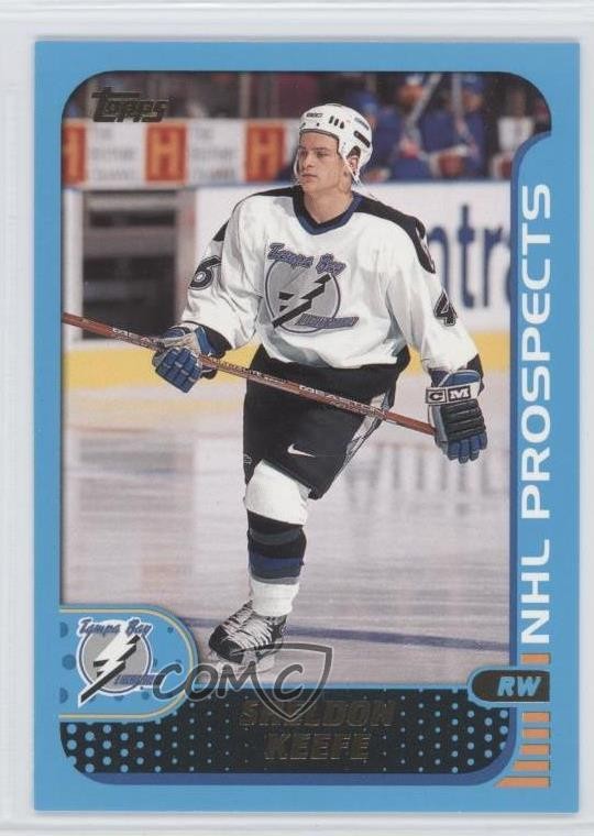 2001-02 Topps NHL Prospects Sheldon Keefe #274 0d2