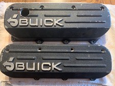 Buick 90 Stage Ii V6 Cast Aluminum Valve Covers Black Pair Buick 90 Stage Ii V6 Cast Aluminum Valve Covers Black Pair