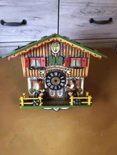 E. Schmeckenbecher Hofbrauhaus Animated Musical Cuckoo Clock House Only