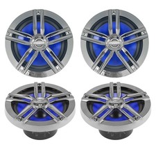 4 Enrock Audio 6.5" 2-Way EM265C Ultra Car Motorcycle Marine Boat Speaker 2 Pair