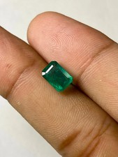 Natural Emerald - Bright Green Emerald Cut 8.5x5.5 MM Loose Gemstone For Jewelry