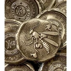 .5 Ozt MK BarZ "Wasp"-Fractional Round Stamped .999 Fine Silver