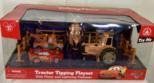 Disney Parks Pixar Cars Tractor Tipping Plays...