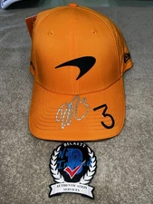 Daniel Ricciardo Signed Official McLaren #3 Hat F1 Superstar Legend Beckett