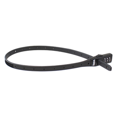 WAG DIEBSTAHLSICHERUNG KOMBINATIONSSCHLOSS ZIP TIE LOCK SCHWARZ FÜR FAHRRAD