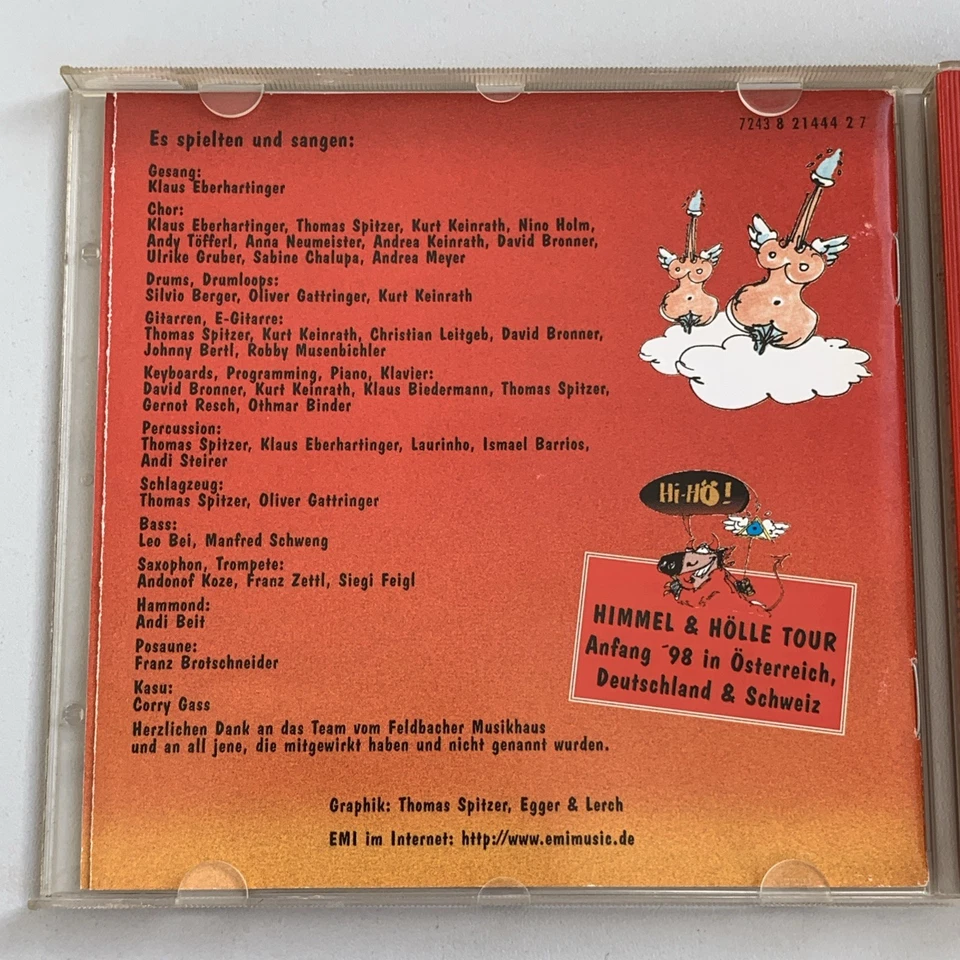 CD EAV - Im Himmel Ist die Hölle Los - 19 Songs, 1997 - Zustand bitte lesen - Bild 3 von 3