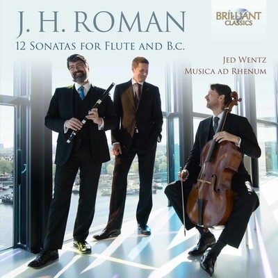 Roman / Musica Ad Rh - J.H. Roman: 2 Sonatas for Flute & Continuo [New CD]