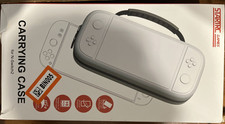 STARTRC GAMES Switch 2 Carrying Case Large Capacity PU Hard Travel Bag White