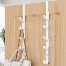 Over the Door Hooks, Metal Door Hooks for Hanging, over the Door Purse Organizer