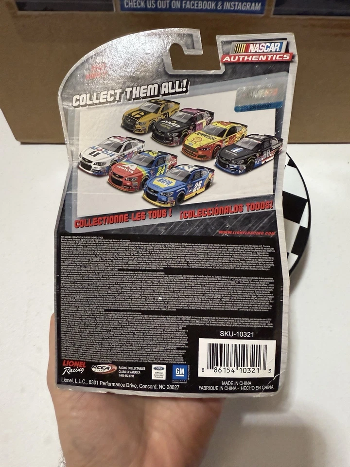 Dale Earnhardt Jr 88 Nationwide 2015 Daytona Win Nascar Authentics 1/64 Diecast - Image 4 of 4