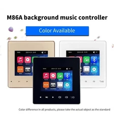 Mini Wall Amplifier Bluetooth Smart Sound System Theater Stereo Ceiling Speaker.