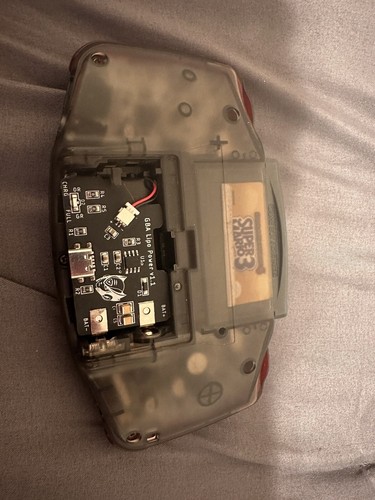 Nintendo Game Boy Advance Console System - Clear Glacier - Picture 2 of 3
