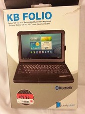 KB Folio Wireless Bluetooth Keyboard and Folio Case for Galaxy Tab 10.1