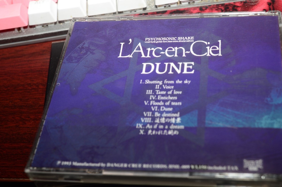 L'Arc～en～Ciel/DUNE L'Arc~en~Ciel DUNE Japan CD HML-009 w/Obi hyde tetsu ken