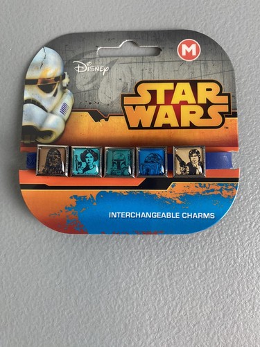 Disney Star Wars Interchangeable Charm Silicon Blue Band Size M Bracelets~ 2 - 第 3/8 張圖片