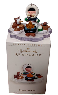Hallmark Frosty Friends  Making S'Mores Ornament 2006
