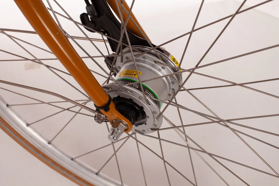 28" Hollandrad "Montego Legend", H57, ockergelb inkl. Nabendynamo & Gepäckträger - Bild 3 von 4