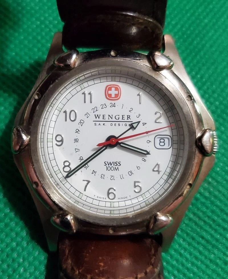 WENGER Sak Design Swiss Quartz Men s Watch 097.0699