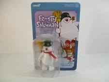 EXCLUSIVE SUPER 7 FROSTY THE SNOWMAN X-MAS ACTION FIGURE MOC REACTION NEW