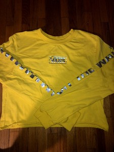 yellow vans shirt womens
