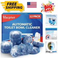 Vacplus Automatic Toilet Bowl Cleaner Tablets Bathroom Toilet Tank Cleaner New