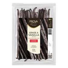Prova Gourmet Grade A Madagascar Bourbon Vanilla Beans (4oz)