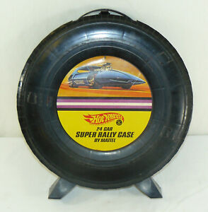 Hot Wheels 24 Red Line Car Super Rally Case Mattel 1968/2007 Black