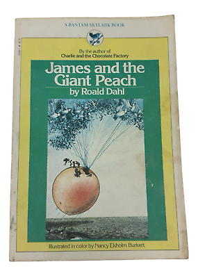 James And The Giant Peach Ronald Dahl Paperback Book Bantam James And The Giant Peach Ronald Dahl Paperback Book Bantam