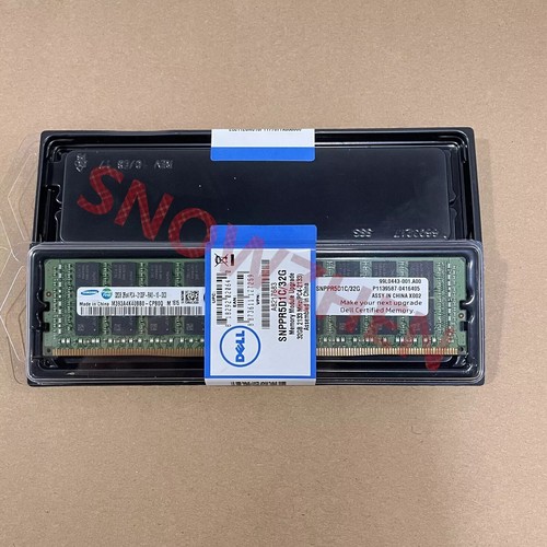 DELL SNPPR5D1C/32GB DDR4 2RX4 RDIMM 2133MHz Memory PowerEdge R730XD T430 T630