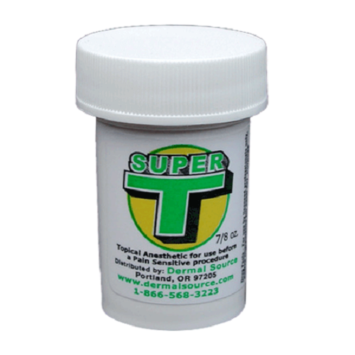 Lidocaine Super T Tattoo Numbing Topical Anesthetic Cream