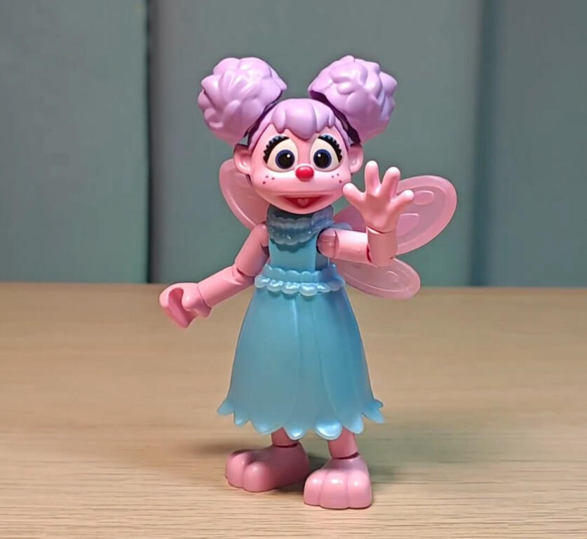 BLOKEES Sesame Street PreCool Series 1st Abby Assembly Figure