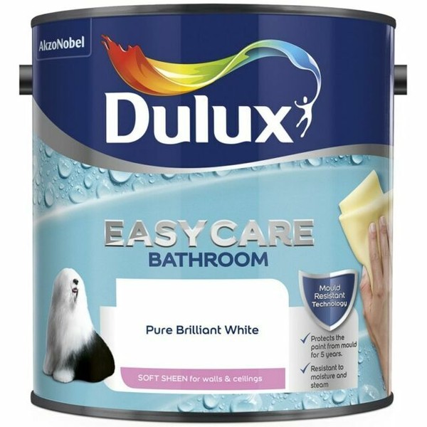 Dulux Bathroom+ Soft Sheen Emulsion Paint Urban Obsession, 2.5L (5090542) for sale online eBay