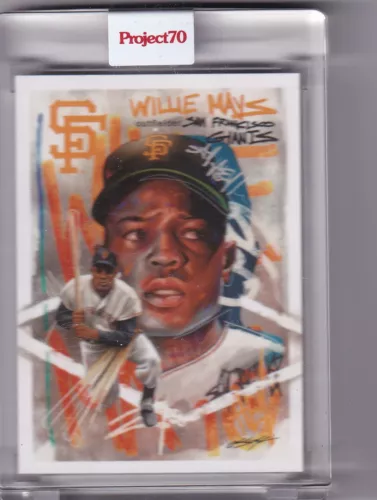 2021 Topps Project 70 Willie Mays card #235.  nrmt-mt