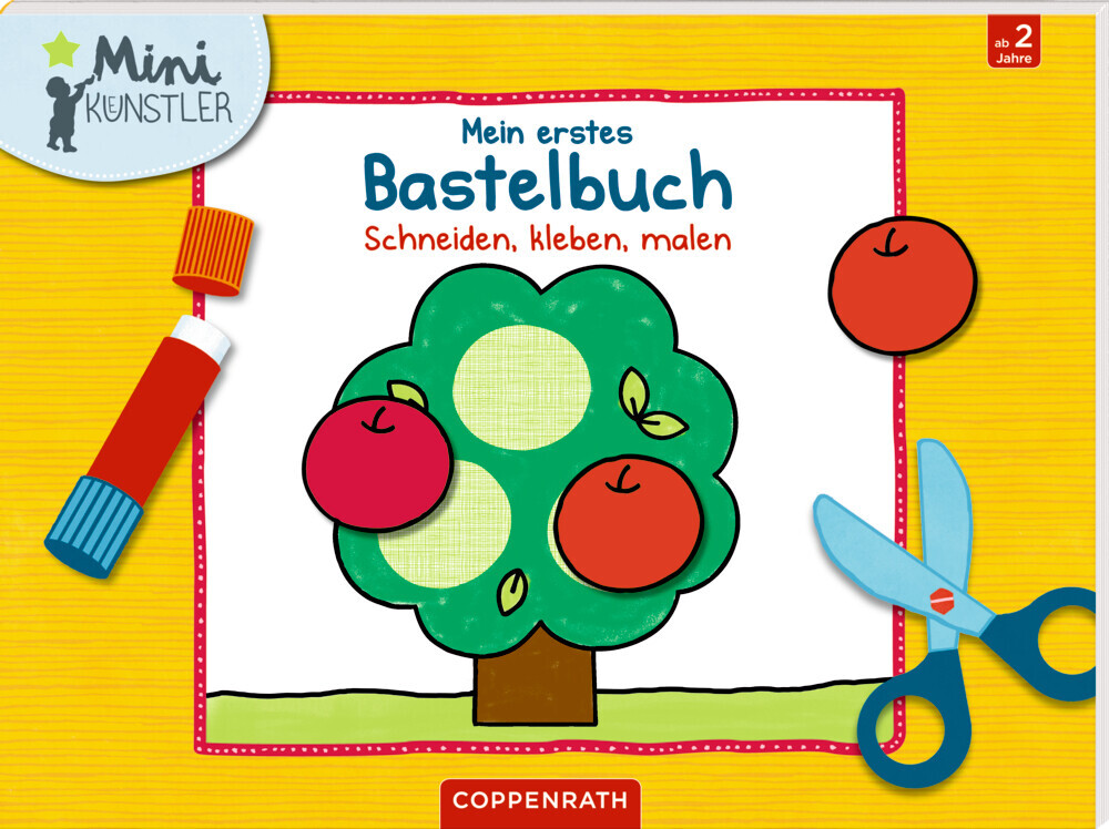 Thumbnail - Mein Erstes Bastelbuch | 2014 | Deutsch | Knip En Plak/découpe Et