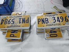 Mississippi Exp 2020 Lot of 100 License Plates Tags