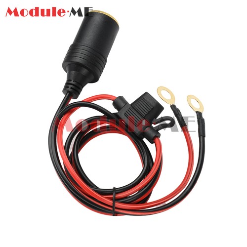 DC 12-24V Car Motorcycle Truck Bus Socket Charger Cable Connector Adapter 14AWG - 第 15/28 張圖片