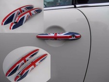 TÜRGRIFFVERKLEIDUNG UNION JACK BUNT FÜR MINI ONE COOPER R50 R52 R53 R55 R56 R57