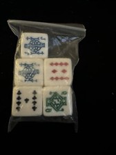 Poker Dice, Set of 5, Great for Travel