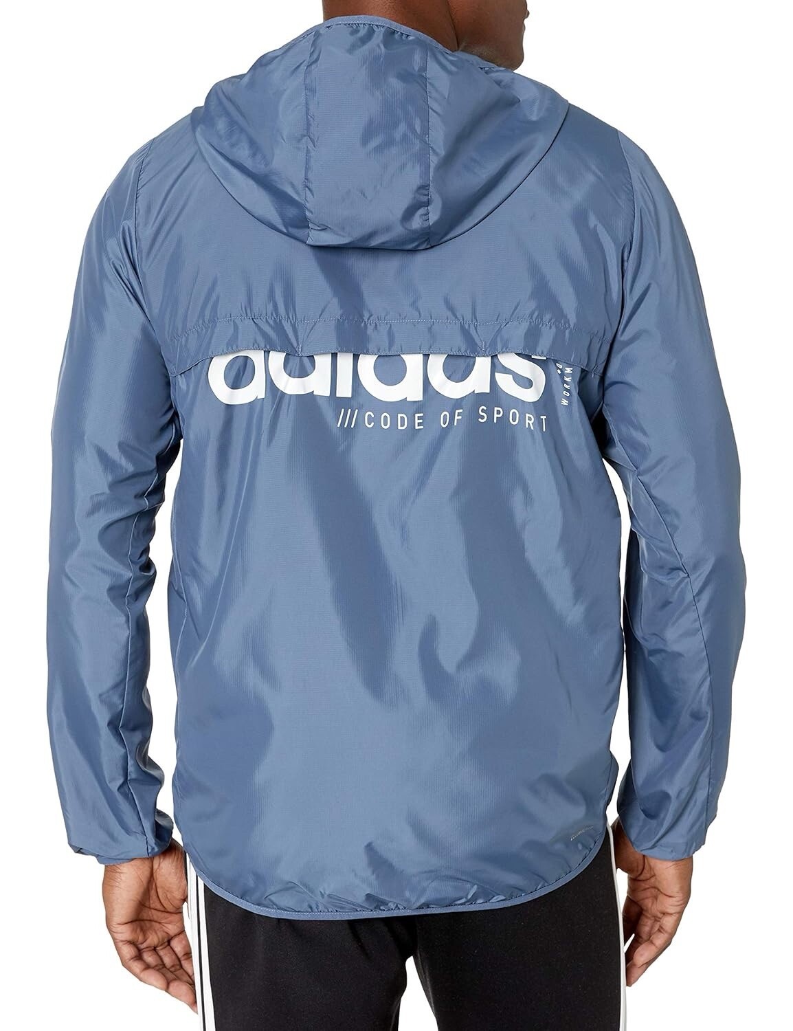 Adidas Jacket Brilliant Basics Code of Sport Blue… - image 1