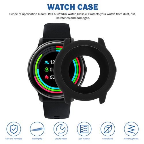 Silicone Watch Cover Case Watch Shell Watch Metal Cover - Zdjęcie 2 z 12